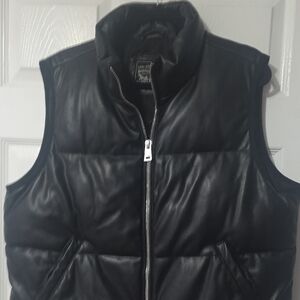 Levi's Ladies' Faux Leather Puffer Vest